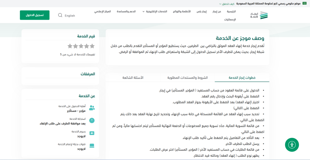مستند حكم قضائي مطلوب عند إلغاء عقد الإيجار الإلكتروني من طرف واحد